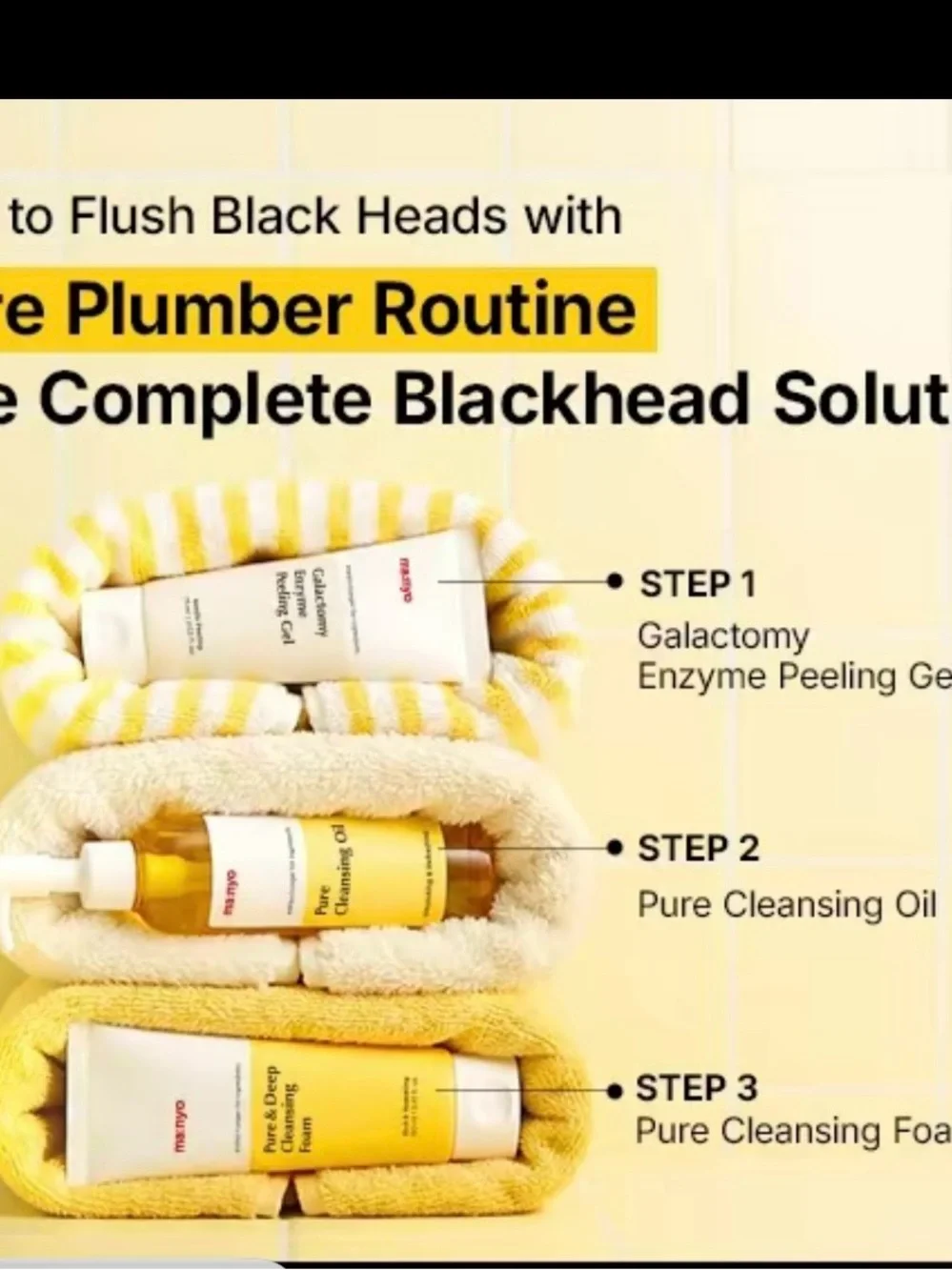 Pure Soybean Cleansing Trio — Yellow